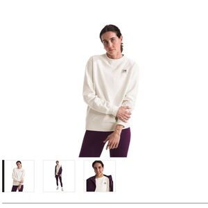 North Face women’s crew neck sweat shirt